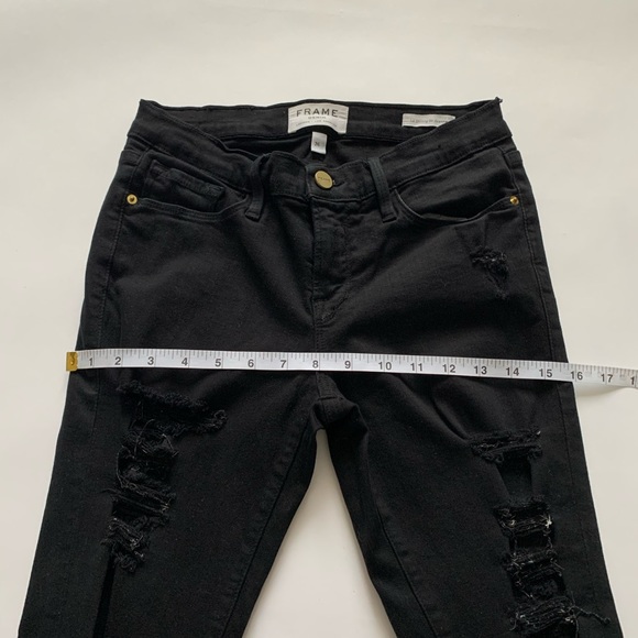 Frame Denim Le Skinny Jeanne Jeans - Picture 6 of 8